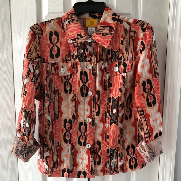 Ruby Rd., Womens jacket, convertible sleeves, 10, EUC - Picture 1 of 7